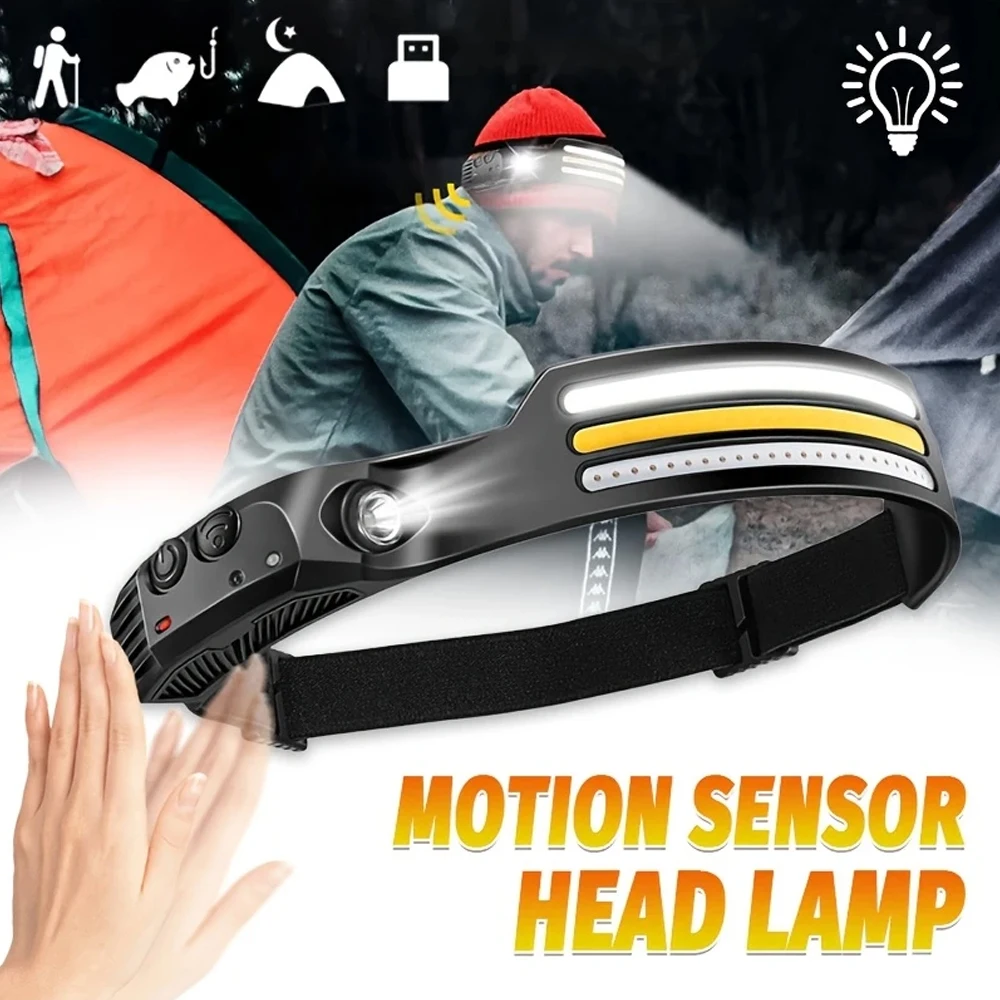 Fish Finder Battery - قابلة للشحن COB LED التعريفي كشافات