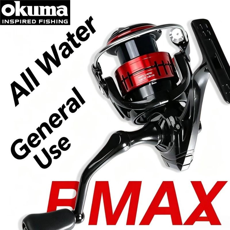 Abu Garcia Reel Max - بكرة صيد دوارة Okuma BMA مع