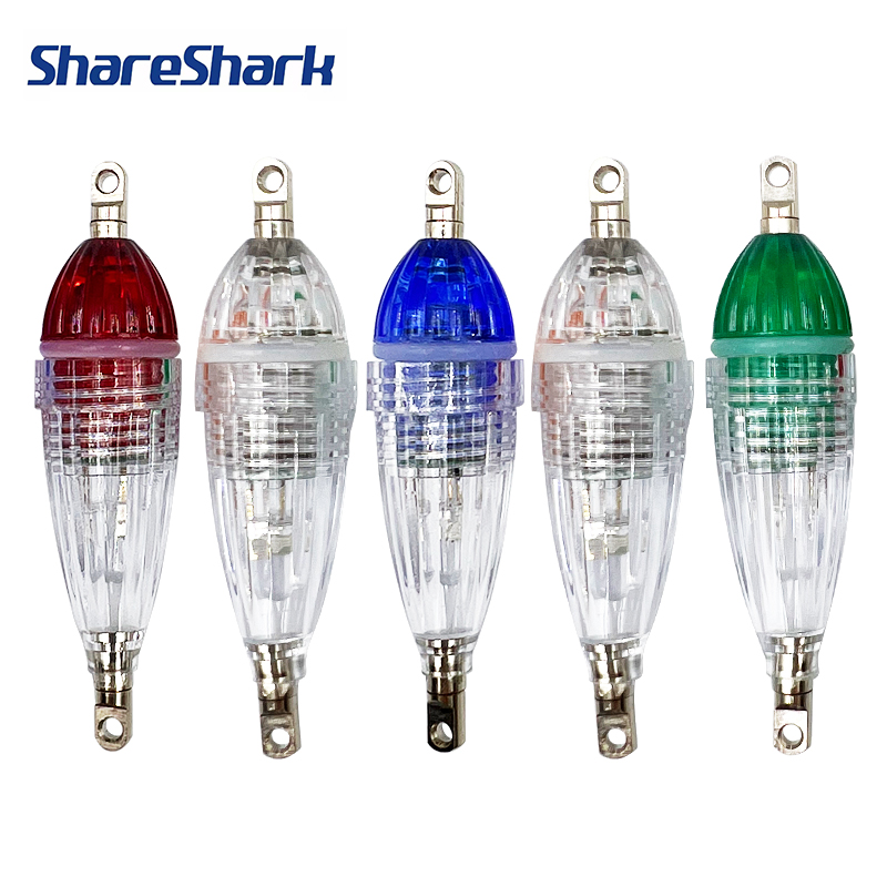 شير شارك 5 قطع/كيس، ضوء LED وا - مراجعة Fish Finder Battery وسعره