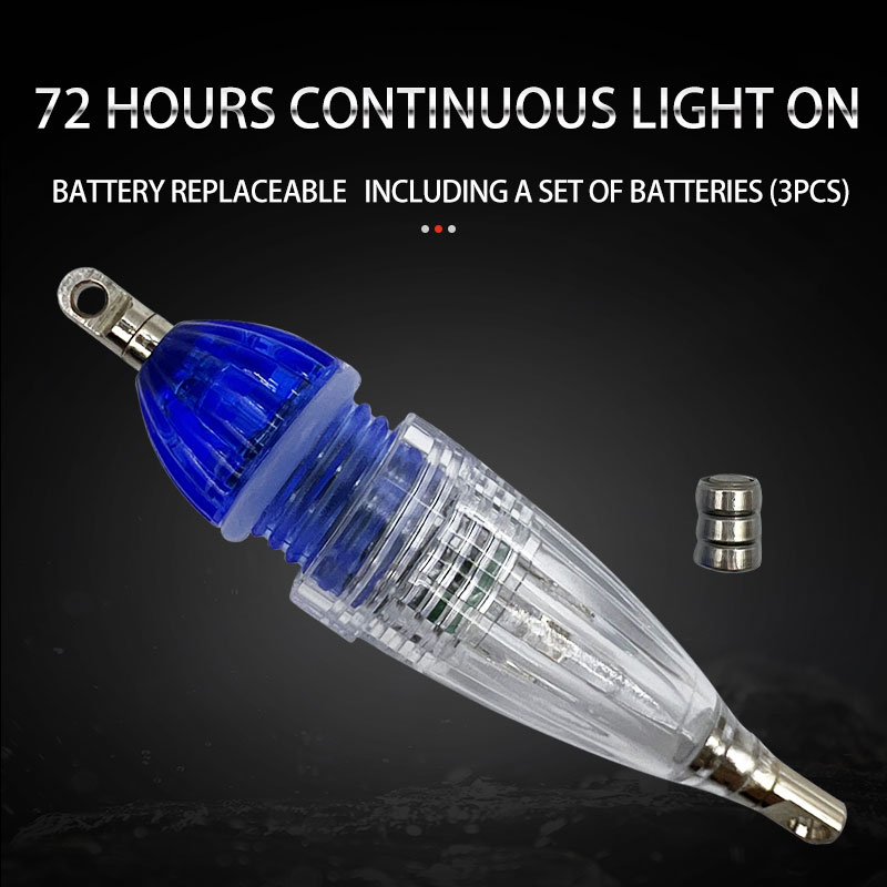 شير شارك 5 قطع/كيس، ضوء LED وا - مراجعة Fish Finder Battery وسعره