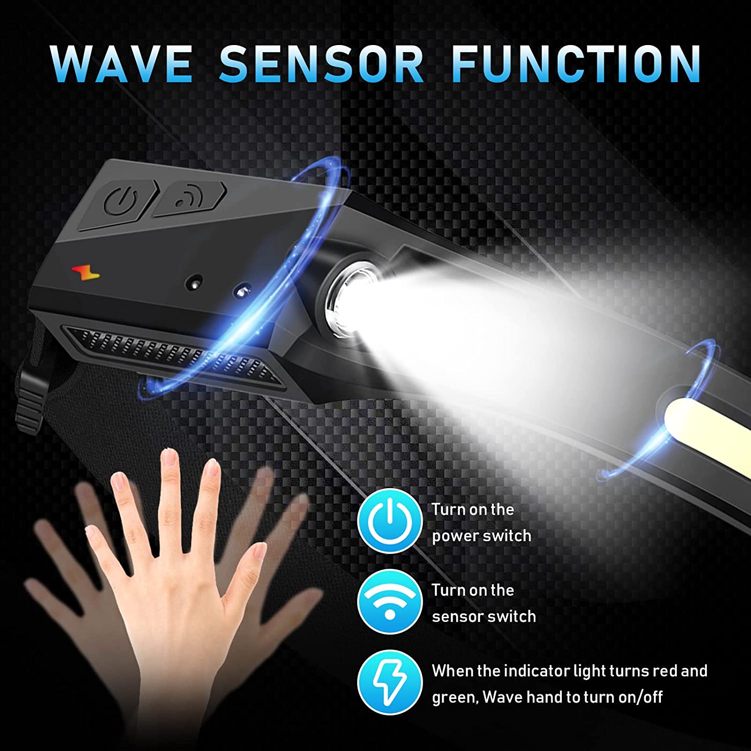 الاستشعار كشافات LED رئيس مصبا - مراجعة Fish Finder Battery وسعره