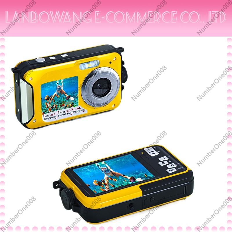 كاميرا أكشن مقاومة للماء بشاشة - مراجعة Underwater Camera وسعره